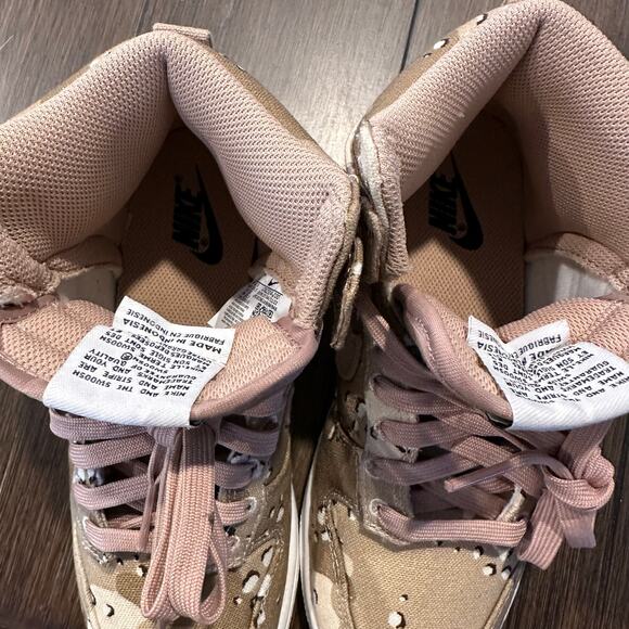 Nike Dunk High Desert Camo Youth Size 3 - Picture 7 of 9